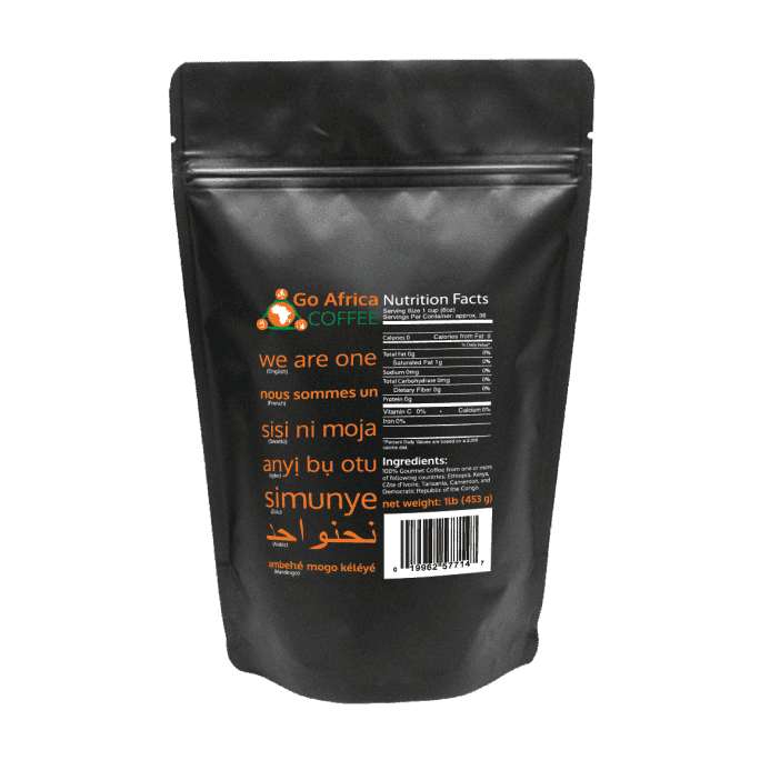 Go Africa® Coffee Ground Bean Dark Roast -500 grams (1.1 lb) - Image 3