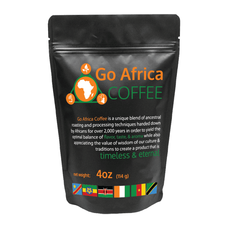 Go Africa® Coffee 4oz Bag (Whole Bean) Dark Roast - Image 2